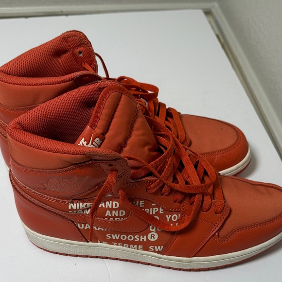 Mens Nike Air Jordan 1 Retro High OG "Vintage Coral" in leather size 11 - Picture 3 of 6